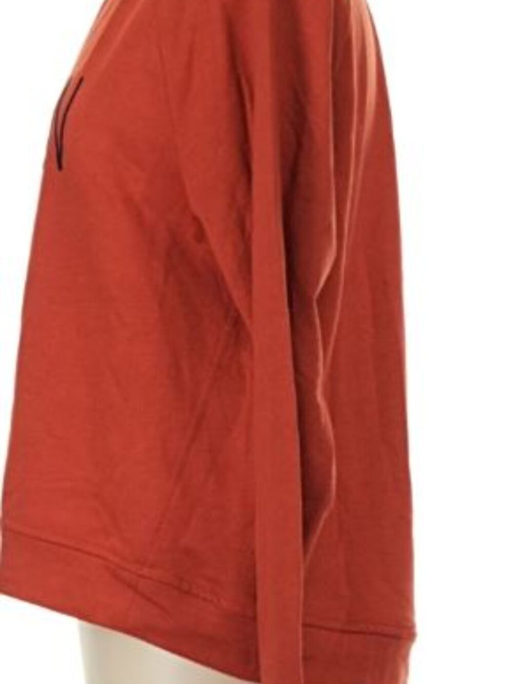 Rae Dunn Pumpkin Spice Orange Sweatshirt | M | - Picture 3 of 6